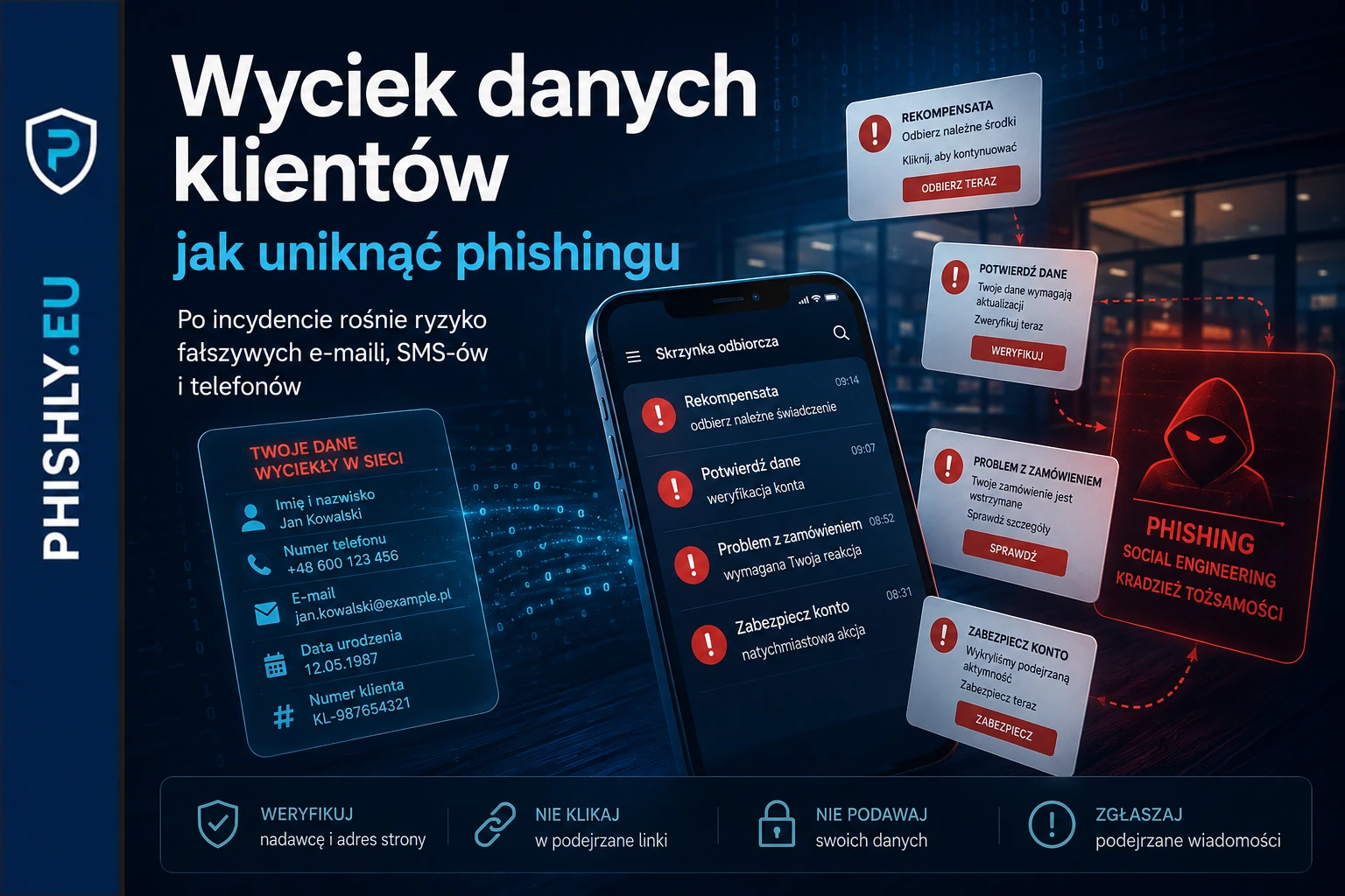 Wyciek danych klientów Lidla. Jak uniknąć phishingu